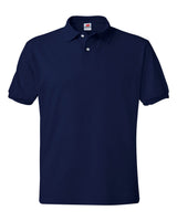 Hanes Unisex EcoSmart® Jersey Polo. 054X - Navy