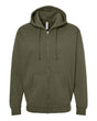 Independent Trading Co. Unisex Heavyweight Full-Zip Hooded Sweatshirt. IND4000Z - Army