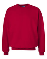 Hanes Unisex Ultimate Cotton® Crewneck Sweatshirt. F260 - Deep Red