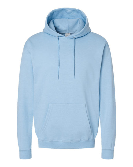 Hanes Unisex EcoSmart® Hooded Sweatshirt. P170 - Light Blue
