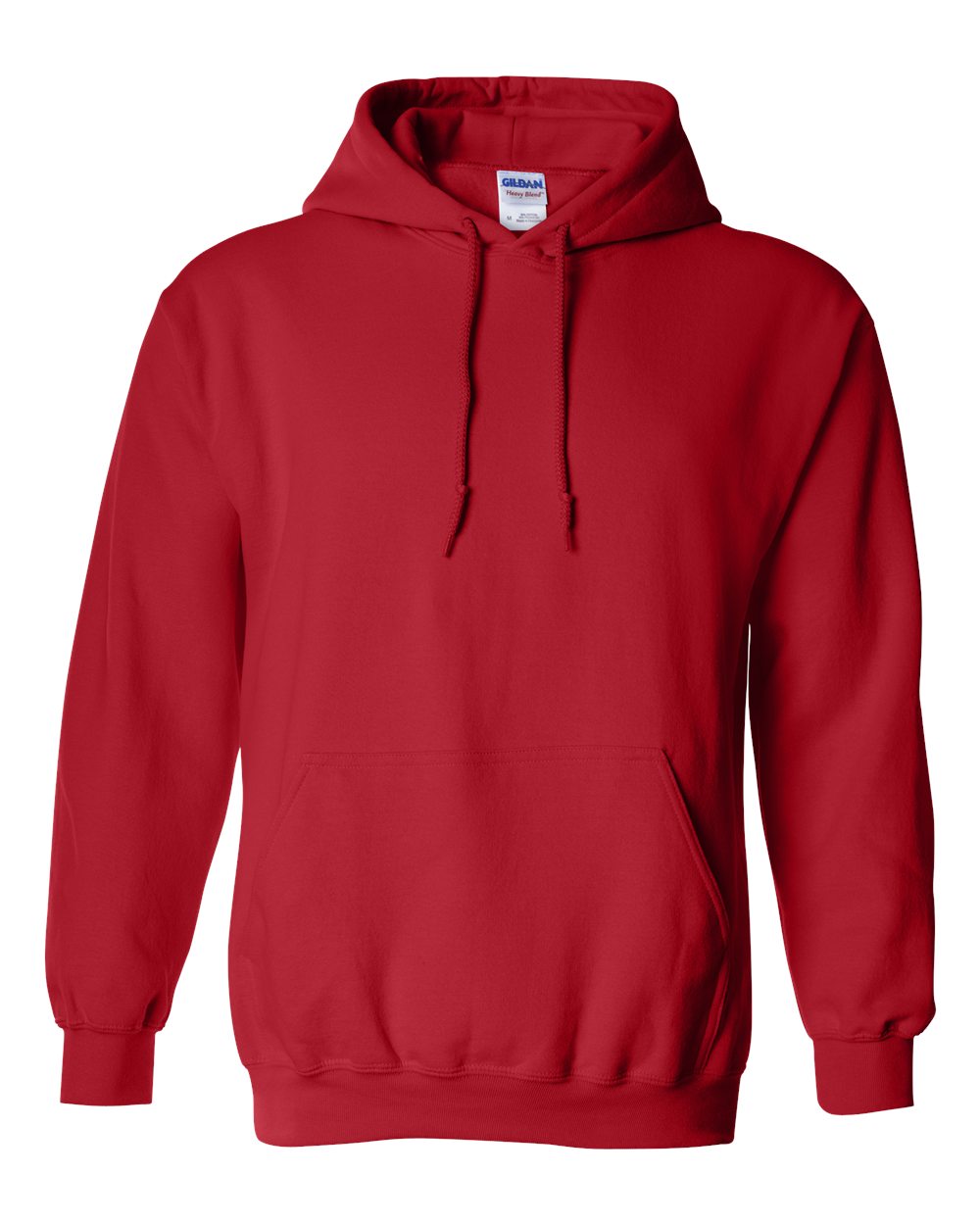 Gildan Unisex Heavy Blend™ Hooded Sweatshirt. 18500 - Red