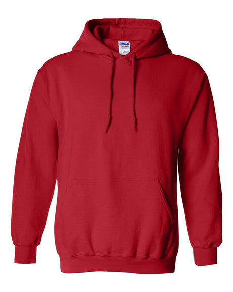 Gildan Unisex Heavy Blend™ Hooded Sweatshirt. 18500 - Red