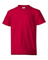 Hanes Youth EcoSmart® T-Shirt. 5370 - Deep Red