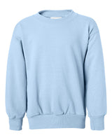 Hanes Youth EcoSmart® Crewneck Sweatshirt. P360 - Light Blue