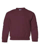 Gildan Youth Heavy Blend™ Crewneck Sweatshirt. 18000B - Maroon