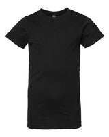 LAT Girls' Fine Jersey Tee. 2616 - Black