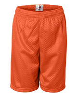 Badger Youth Pro Mesh 6" Shorts. 2207 - Burnt Orange