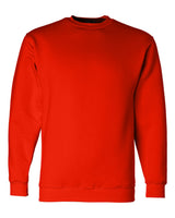 Bayside Unisex USA-Made Crewneck Sweatshirt. 1102 - Bright Orange