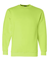 Bayside Unisex USA-Made Crewneck Sweatshirt. 1102 - Lime Green