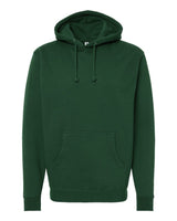 Independent Trading Co. Unisex Heavyweight Hooded Sweatshirt. IND4000 - Dark Green