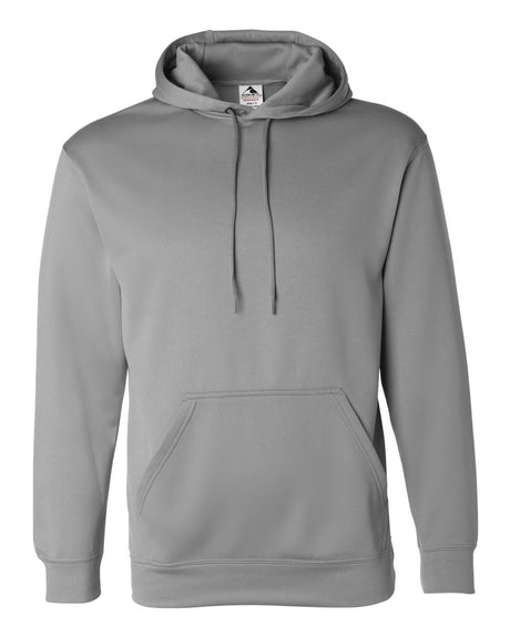 Augusta Sportswear Men's Wicking Fleece Hooded Sweatshirt. 5505 - Athletic Grey