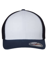 Flexfit Trucker Cap. 6511 - Navy/ White/ Navy