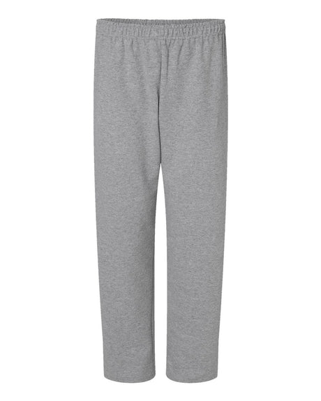 Gildan Unisex Heavy Blend™ Open-Bottom Sweatpants. 18400 - Sport Grey