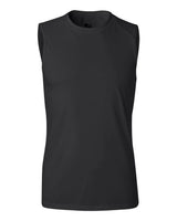 Badger Men's B-Core Sleeveless T-Shirt. 4130 - Black