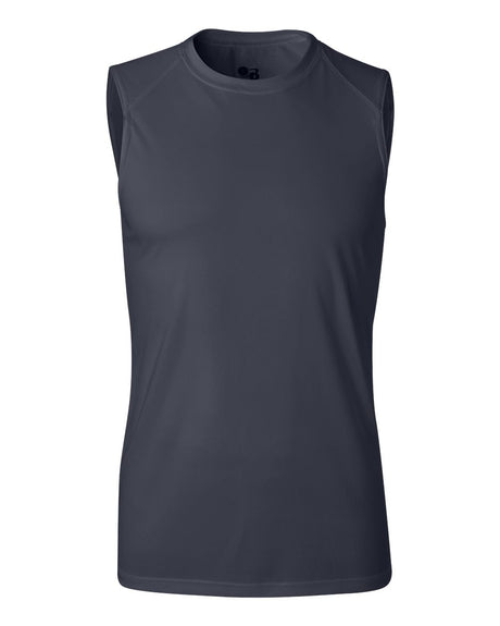 Badger Men's B-Core Sleeveless T-Shirt. 4130 - Navy