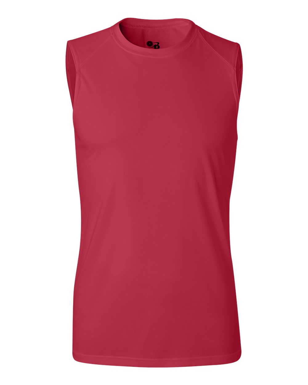 Badger Men's B-Core Sleeveless T-Shirt. 4130 - Red