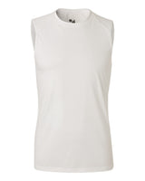 Badger Men's B-Core Sleeveless T-Shirt. 4130 - White