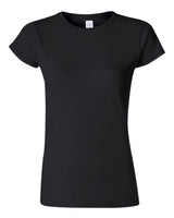Gildan Women's Softstyle® T-Shirt. 64000L - Black