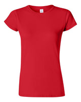 Gildan Women's Softstyle® T-Shirt. 64000L - Red