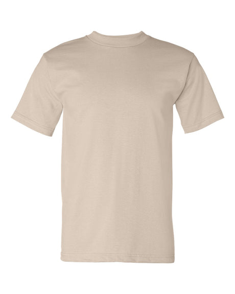 Bayside Unisex USA-Made Heavyweight T-Shirt. 5100 - Sand