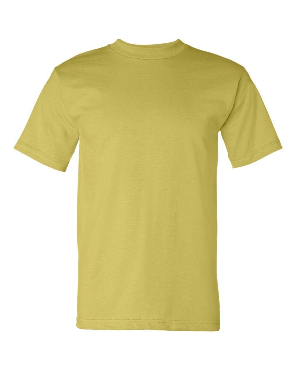 Bayside Unisex USA-Made Heavyweight T-Shirt. 5100 - Yellow