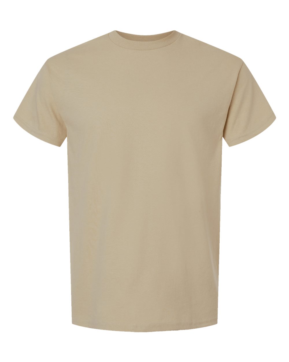 Gildan Unisex Ultra Cotton® T-Shirt. 2000 - Tan