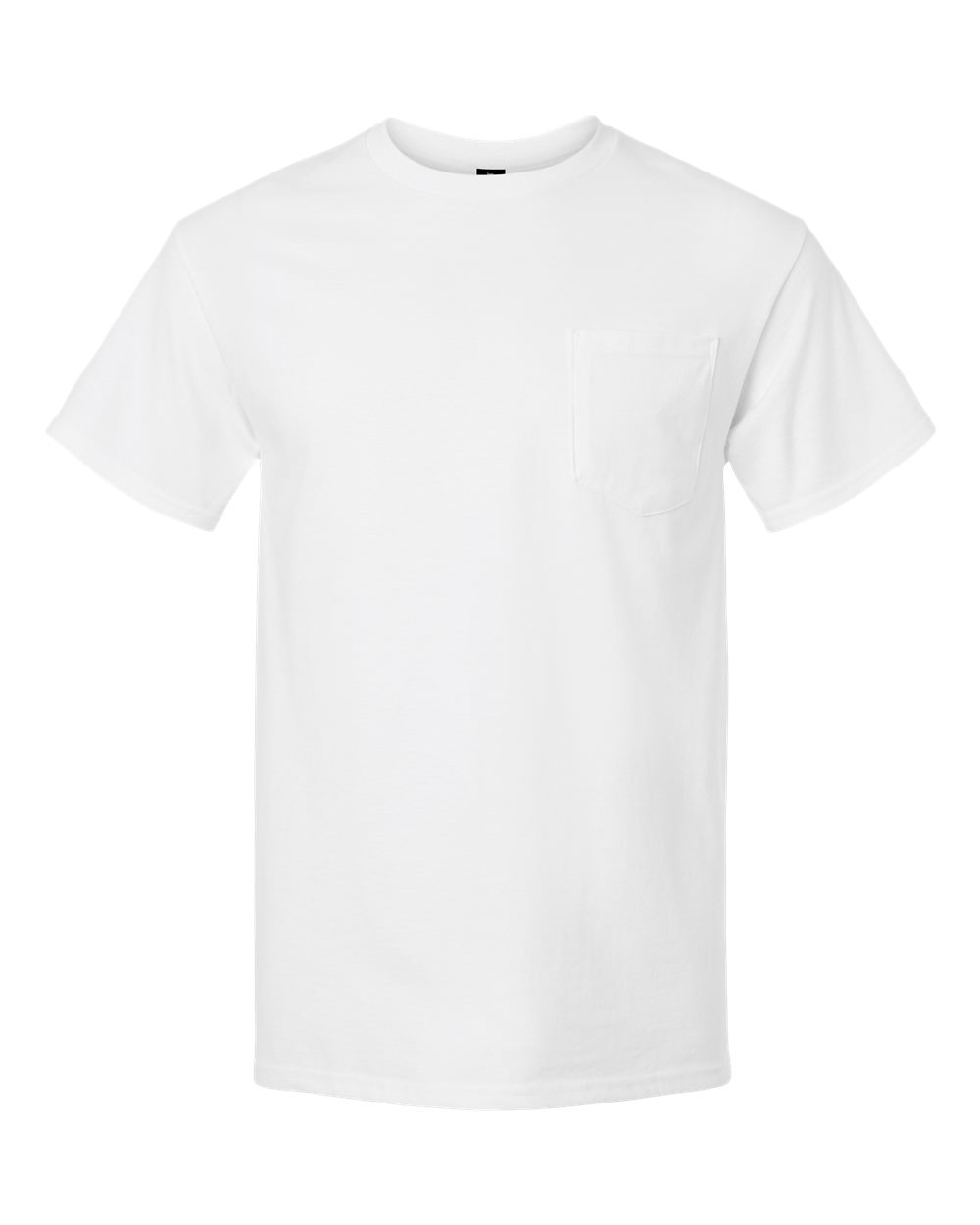 Gildan Unisex Ultra Cotton® Pocket T-Shirt. 2300 - White