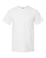 Gildan Unisex Ultra Cotton® Pocket T-Shirt. 2300 - White