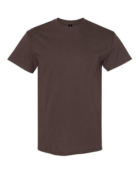 Gildan Unisex Heavy Cotton™ T-Shirt. 5000 - Dark Chocolate