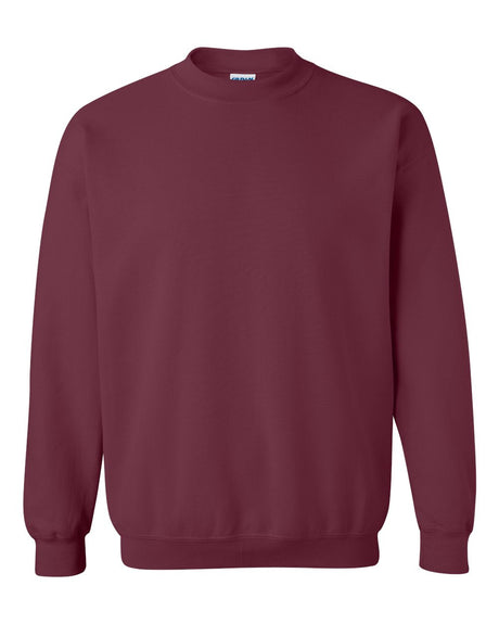 Gildan Unisex Heavy Blend™ Crewneck Sweatshirt. 18000 - Maroon