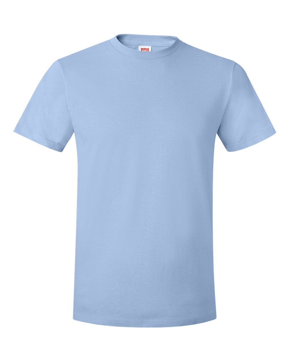 Hanes Unisex Perfect-T T-Shirt. 4980 - Light Blue