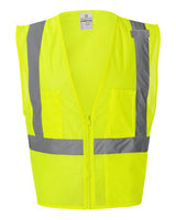 Kishigo Unisex Ultra-Cool™ Mesh Vest with Pockets. 1085-1086 - Lime