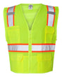 Kishigo Unisex Ultra-Cool™ Solid Front Vest with Mesh Back. 1163-1164 - Lime