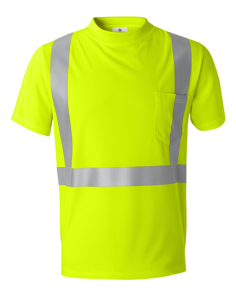Kishigo Unisex High-Performance Microfiber T-Shirt. 9110-9111 - Lime