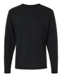 Champion Unisex Long Sleeve T-Shirt. CC8C - Black