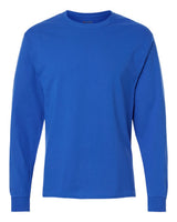 Champion Unisex Long Sleeve T-Shirt. CC8C - Royal Blue