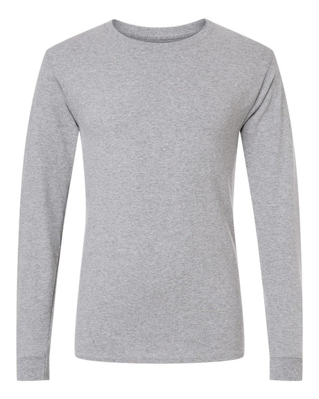 Champion Unisex Long Sleeve T-Shirt. CC8C - Light Steel
