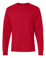 Champion Unisex Long Sleeve T-Shirt. CC8C - Red