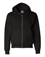 Champion Unisex Powerblend® Full-Zip Hooded Sweatshirt. S800 - Black
