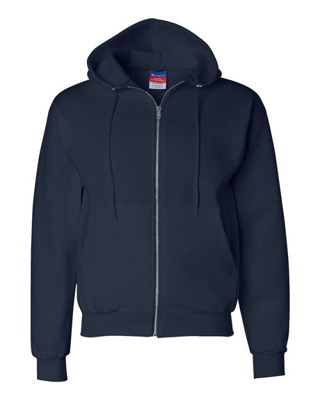 Champion Unisex Powerblend® Full-Zip Hooded Sweatshirt. S800 - Navy