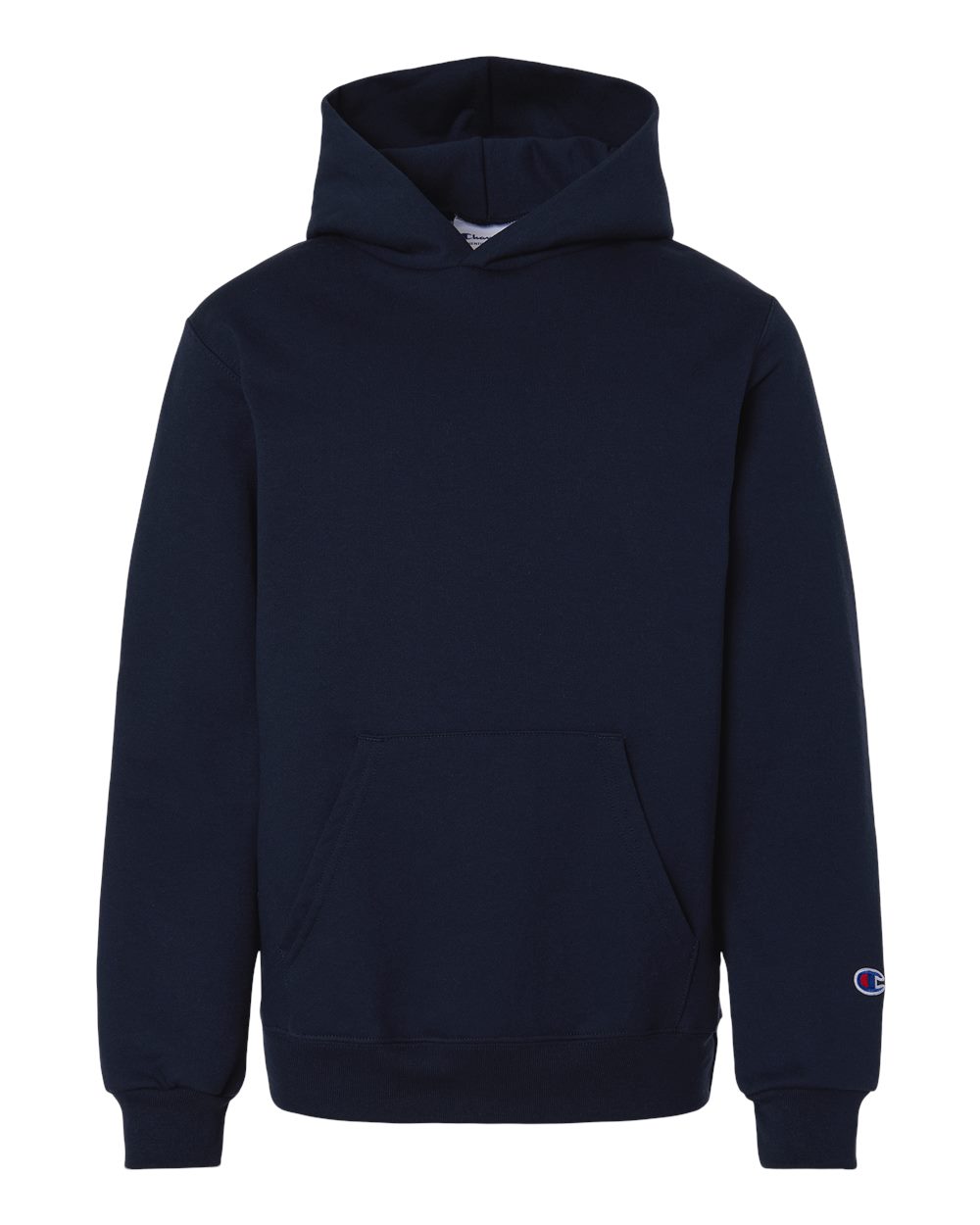 Champion Youth Powerblend® Hooded Sweatshirt. S790 - Navy