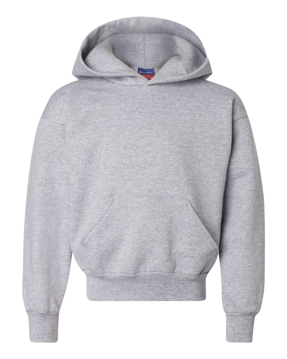 Champion Youth Powerblend® Hooded Sweatshirt. S790 - Light Steel