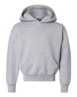 Champion Youth Powerblend® Hooded Sweatshirt. S790 - Light Steel
