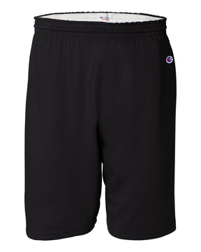 Champion Unisex Cotton Gym Shorts. 8187 - Black