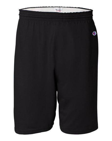Champion Unisex Cotton Gym Shorts. 8187 - Black