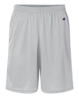 Champion Unisex 9" Mesh Shorts with Pockets. S162 - Athletic Grey