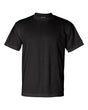Bayside Unisex USA-Made 50/50 T-Shirt. 1701 - Black