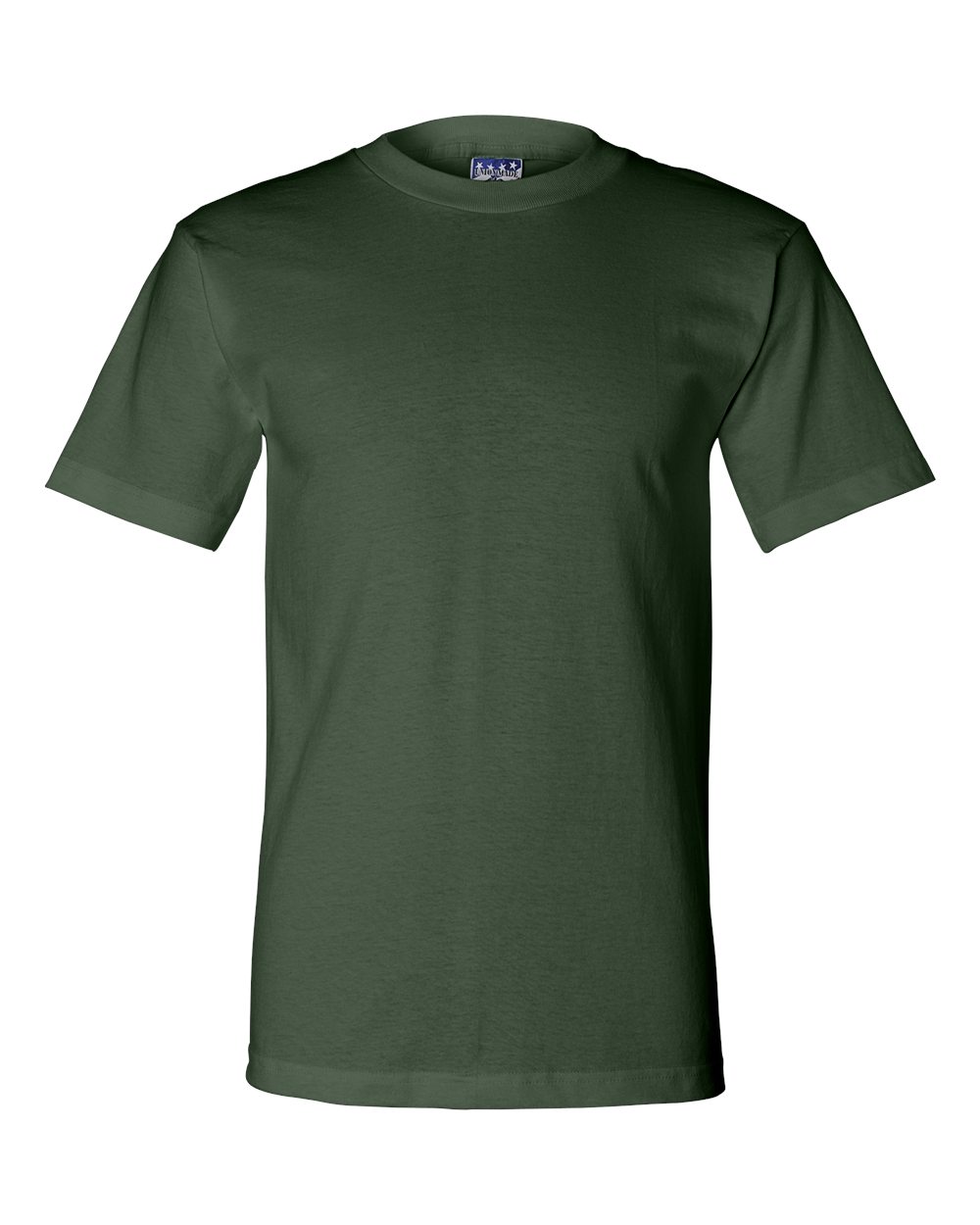 Bayside Unisex Union-Made T-Shirt. 2905 - Forest Green