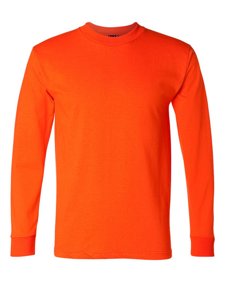 Bayside Unisex Union-Made Long Sleeve T-Shirt. 2955 - Orange