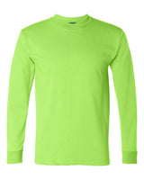 Bayside Unisex Union-Made Long Sleeve T-Shirt. 2955 - Lime Green